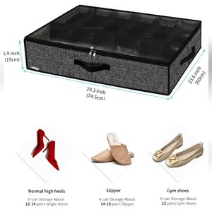 Underbed Shoe Storage